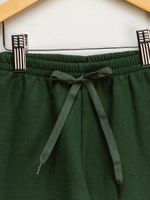 Calca-Infantil-Masculino-Moletom---Verde-Militar