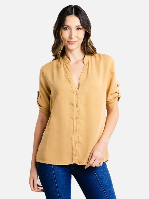 Camisa Feminina Liocel - Bege