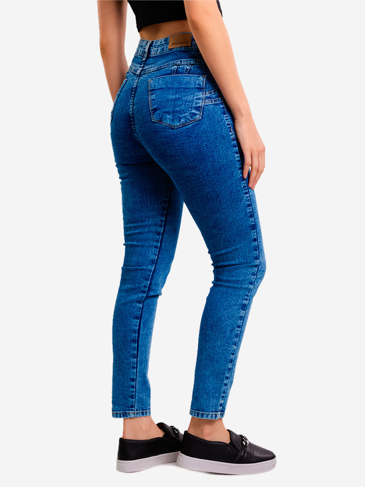 Calca-Feminina-Jeans-Skinny-Levanta-Bumbum---Azul