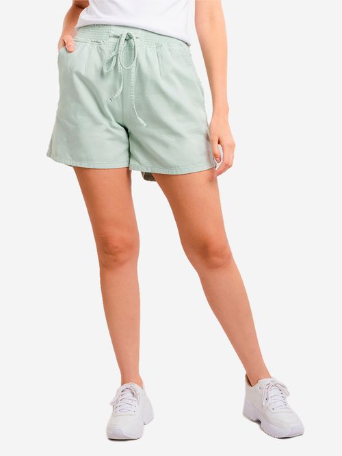 Shorts Feminino Sarja - Verde