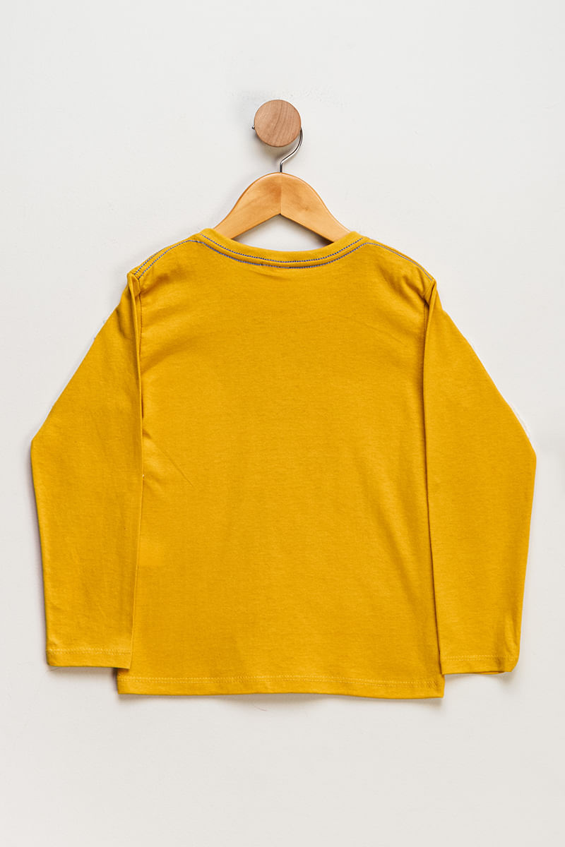 Camiseta-Infantil-Masculino-Urso---Amarelo
