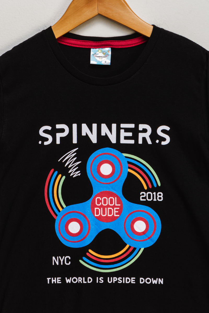 Camiseta-Infantil-Masculino-Spinner---Preto