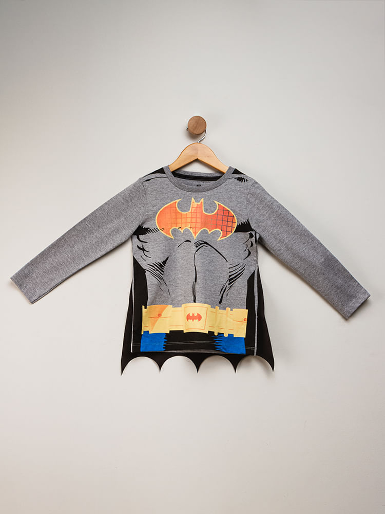 Camisa-Infantil-Masculino-Batman-Capa---Cinza