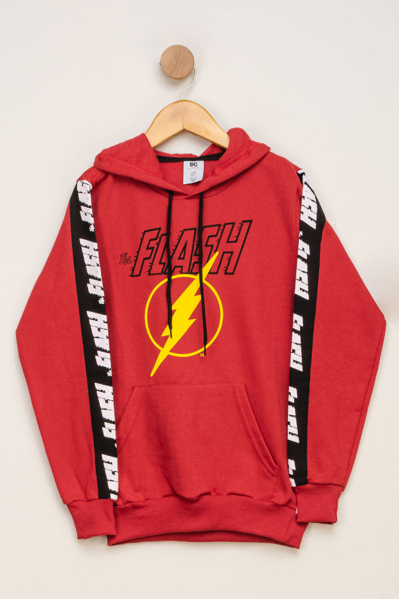 Jaqueta-Juvenil-Masculino-Moletom-Flash---Vermelho