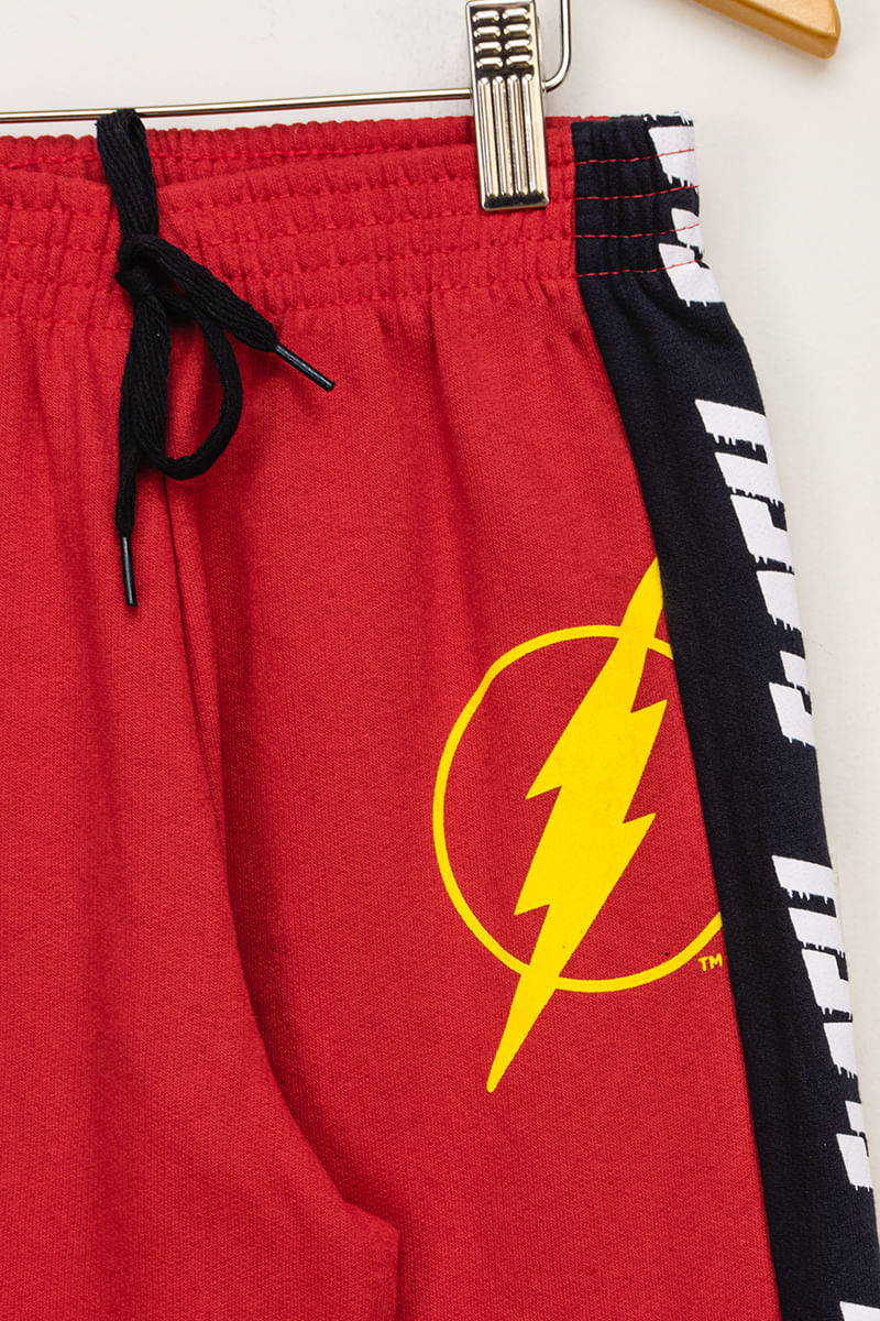 Calca-Juvenil-Masculino-Moletom-Flash---Vermelho