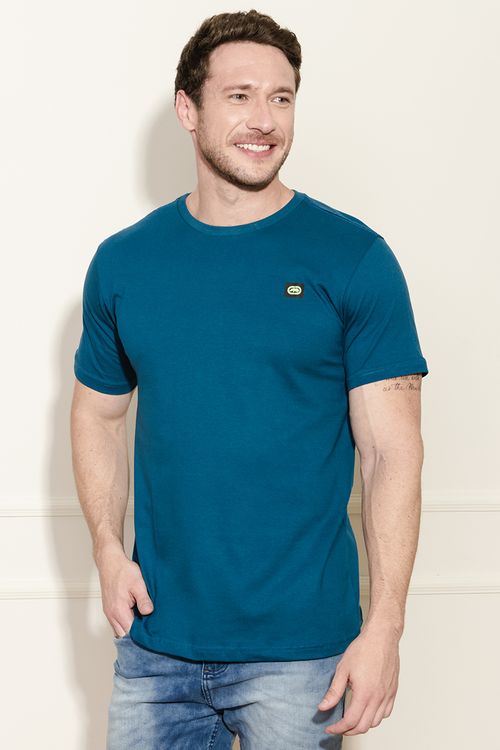 Camiseta Masculina Lisa Ecko - Verde