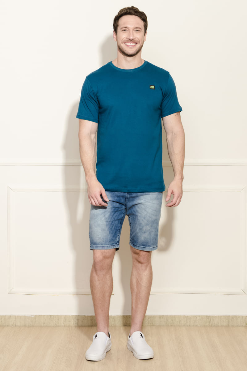 Camiseta-Masculina-Lisa---Verde