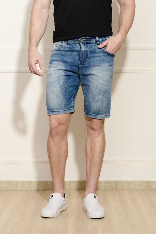 Bermuda Masculina Jeans