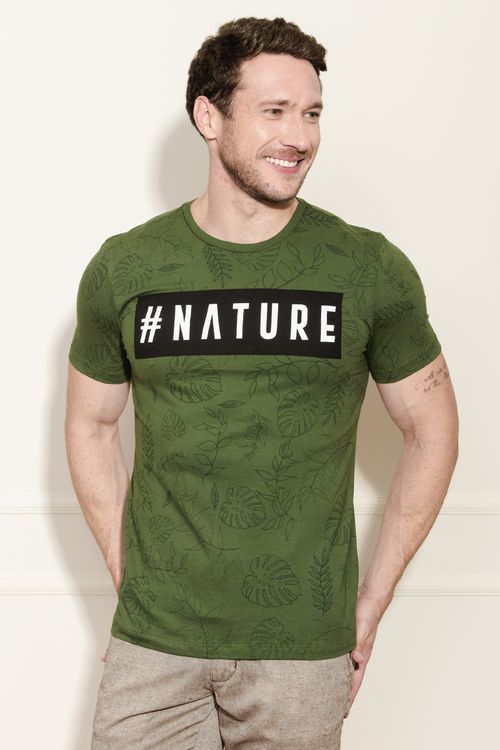 Camiseta Masculina Nature