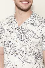 Camisa-Masculina-Folhagens