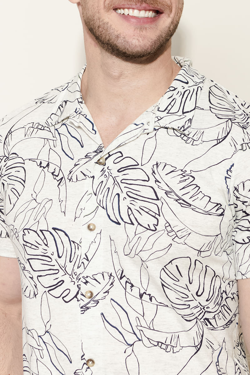 Camisa-Masculina-Folhagens