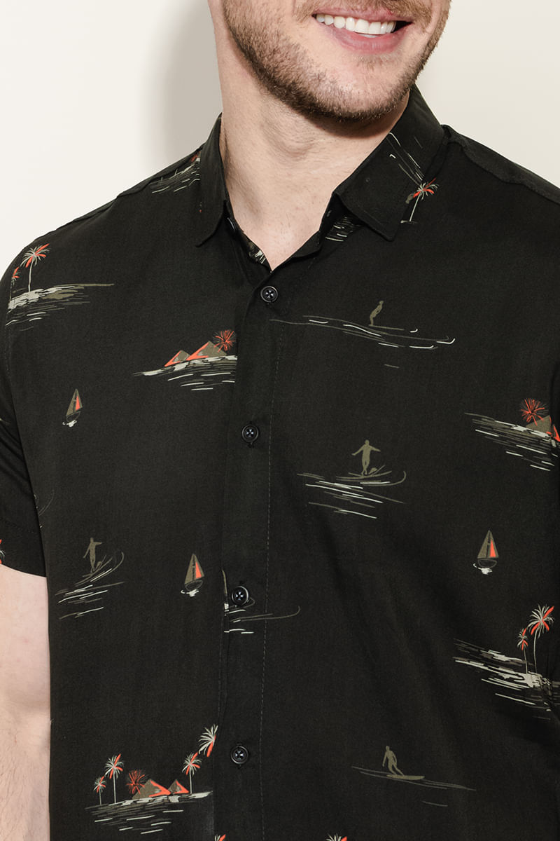 Camisa-Masculina-Estampada
