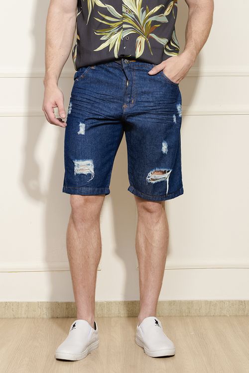 Bermuda Masculina Jeans