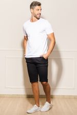 Bermuda-Masculina-Sarja---Preto