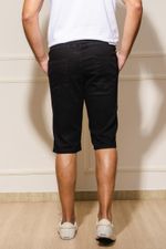 Bermuda-Masculina-Sarja---Preto