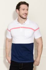 Camisa-Polo-Masculina-Recortes---Azul