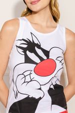 Pijama-Feminino-Frajola