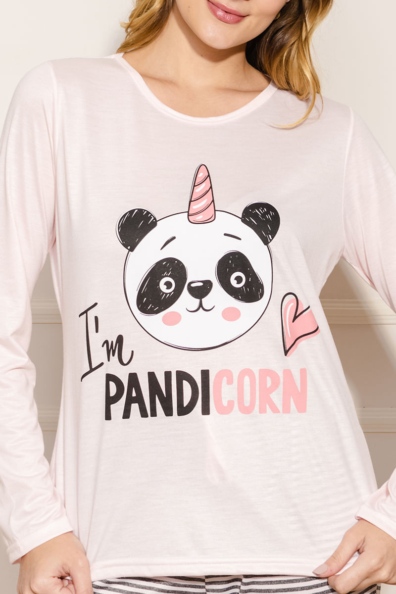 Pijama-Feminino-Panda
