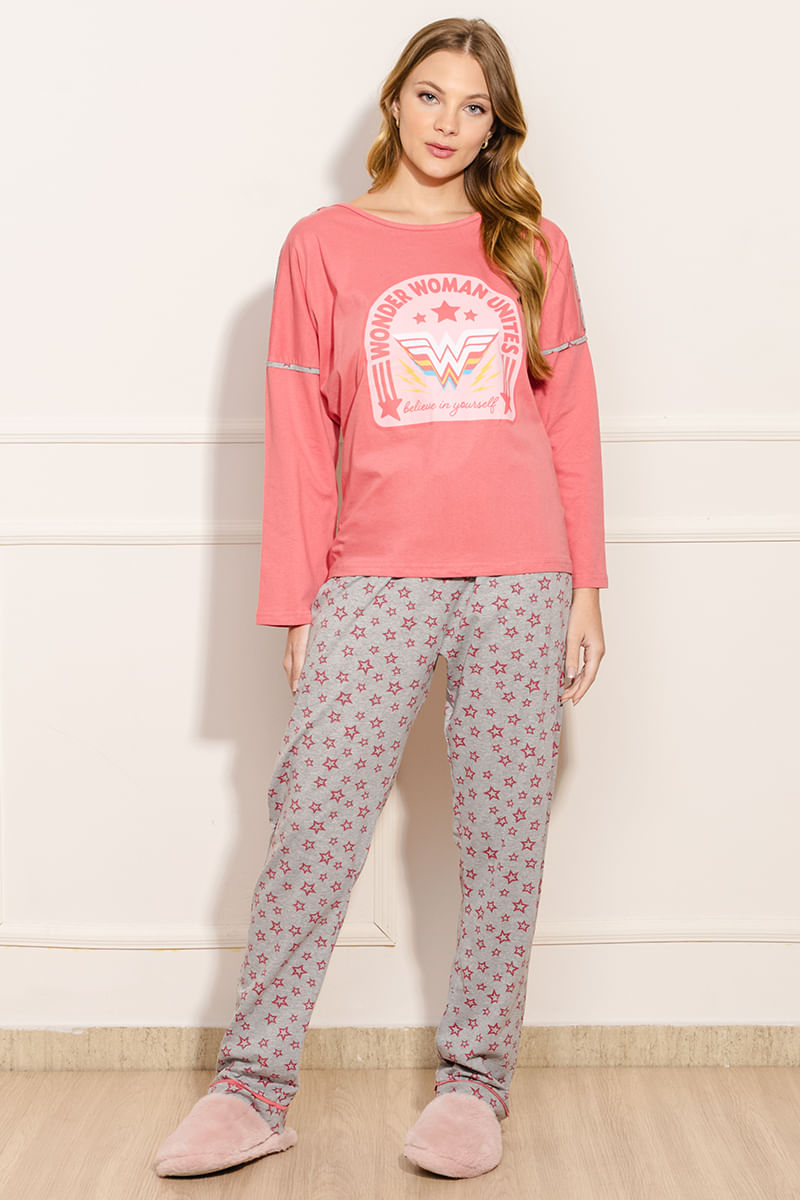 Pijama-Feminino-Wonder-Woman---Rosa