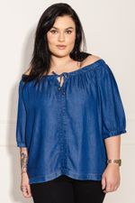 Bata-Feminina-Plus-Size-Liocel---Azul