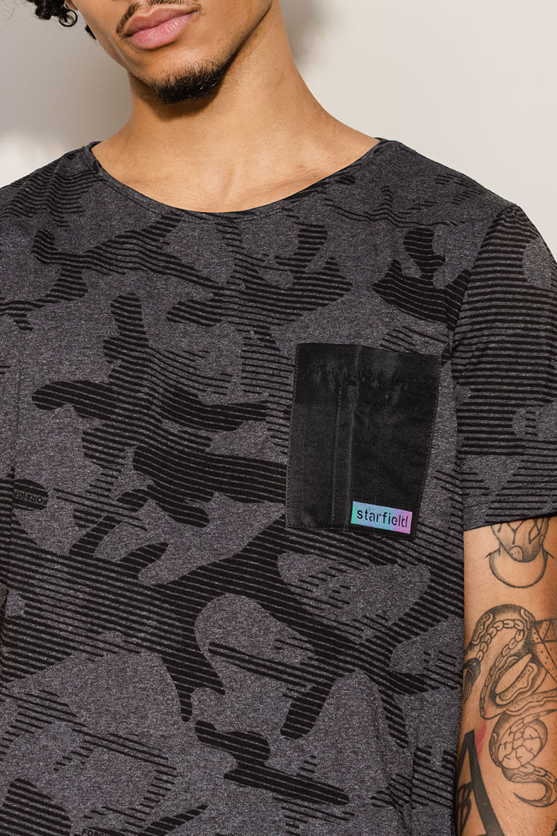 Camiseta-Masculina-Estampa-Militar