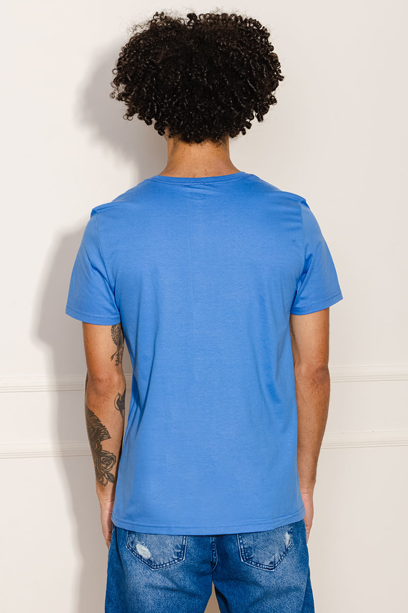 Camiseta-Masculina-Basica---Azul