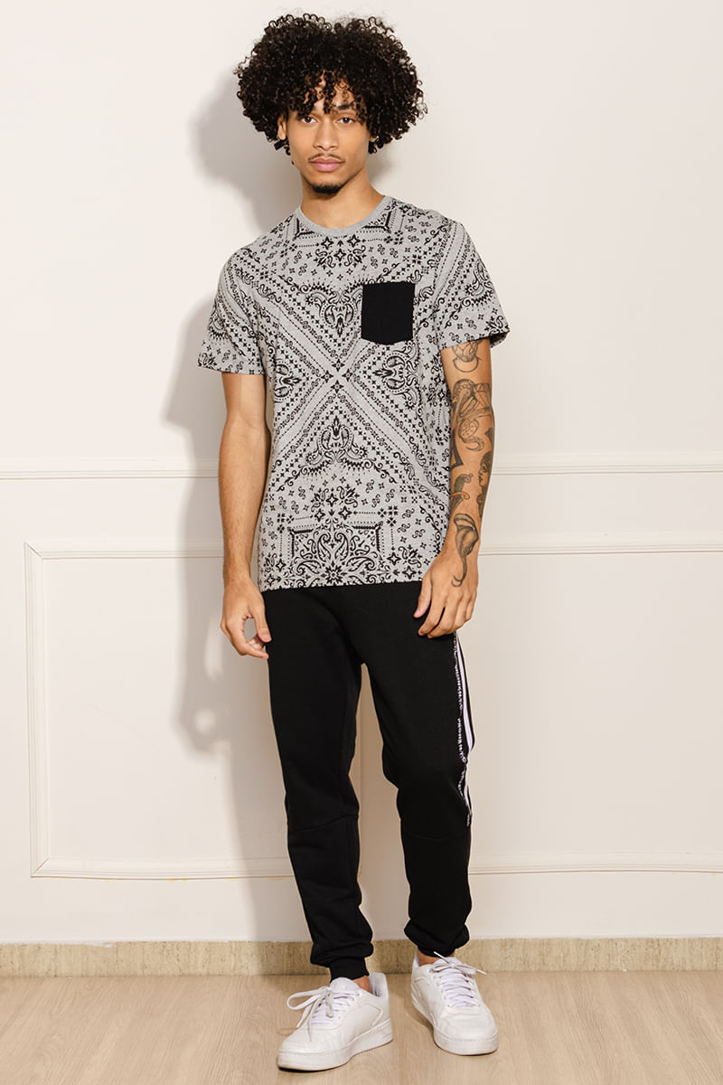Camiseta-Masculina-Bandana