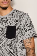 Camiseta-Masculina-Bandana