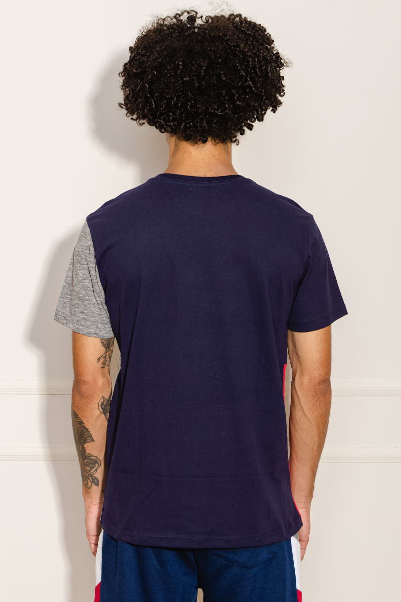 Camiseta-Masculina-Estampada---Azul