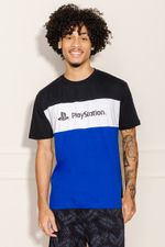 Camiseta-Masculina-Playstation---Preto