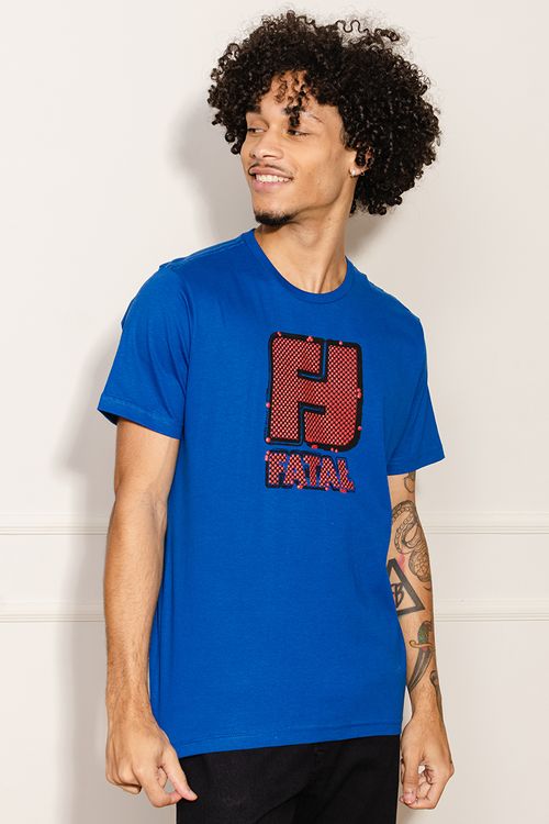 Camiseta Masculina Texturizada Fatal