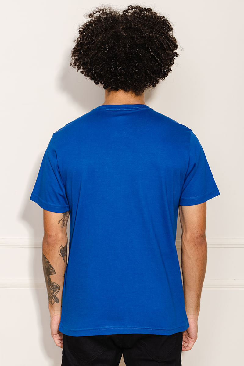 Camiseta-Masculina-Logotipo-Texturizado