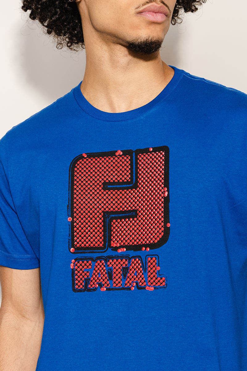 Camiseta-Masculina-Logotipo-Texturizado
