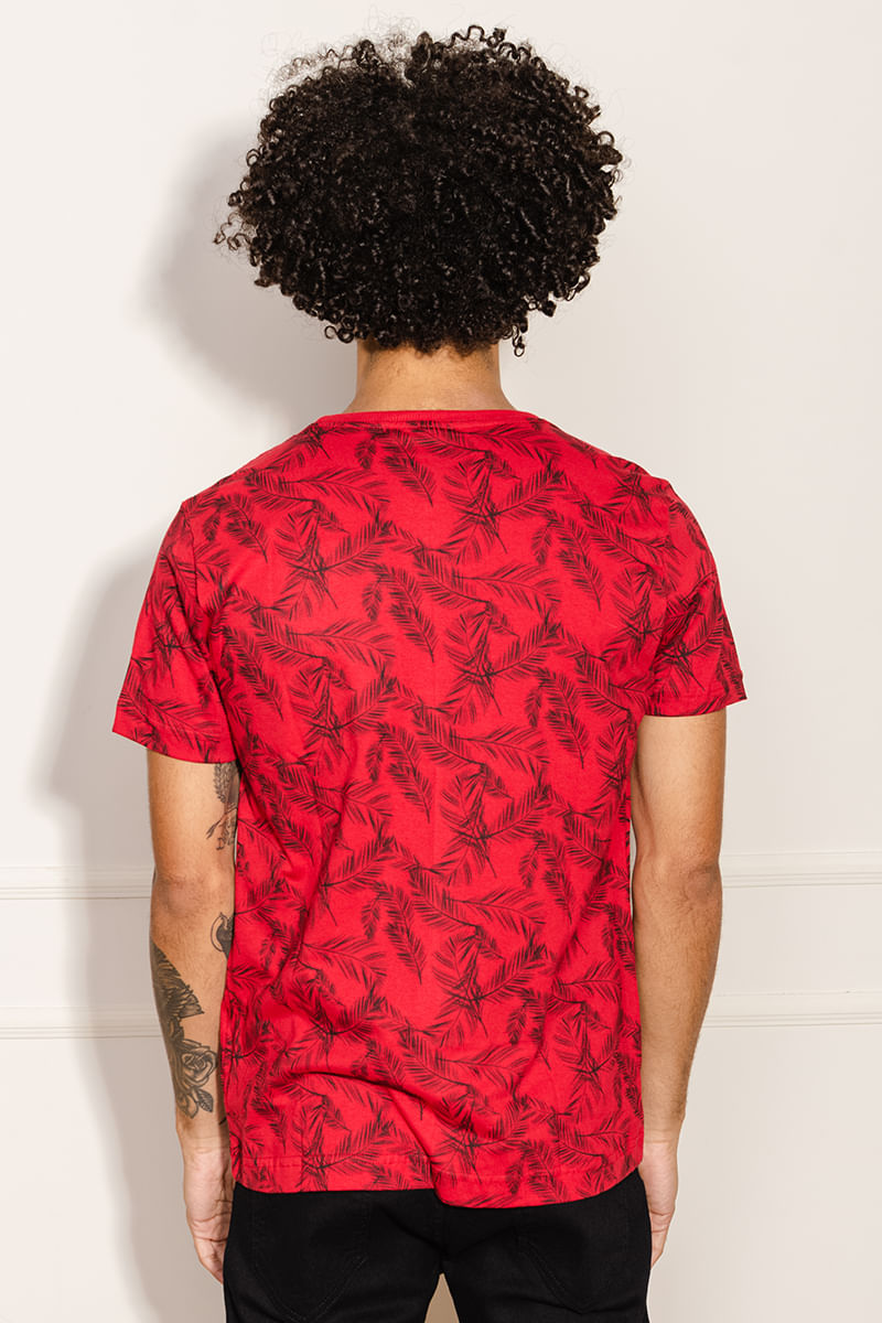Camiseta-Masculina-Estampa-Folhagens