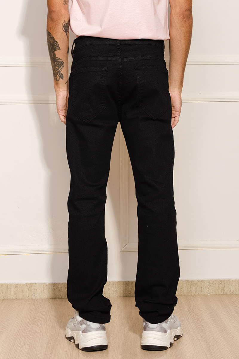 Calca-Masculina-Jeans---Preto