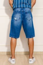 Bermuda-Masculina-Jeans---Azul
