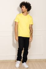 Camiseta-Masculina-Basica---Amarelo