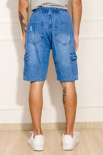 Bermuda-Masculina-Jeans-Cargo