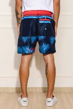 Bermuda-Masculina-Tactel-Folhagens---Azul-