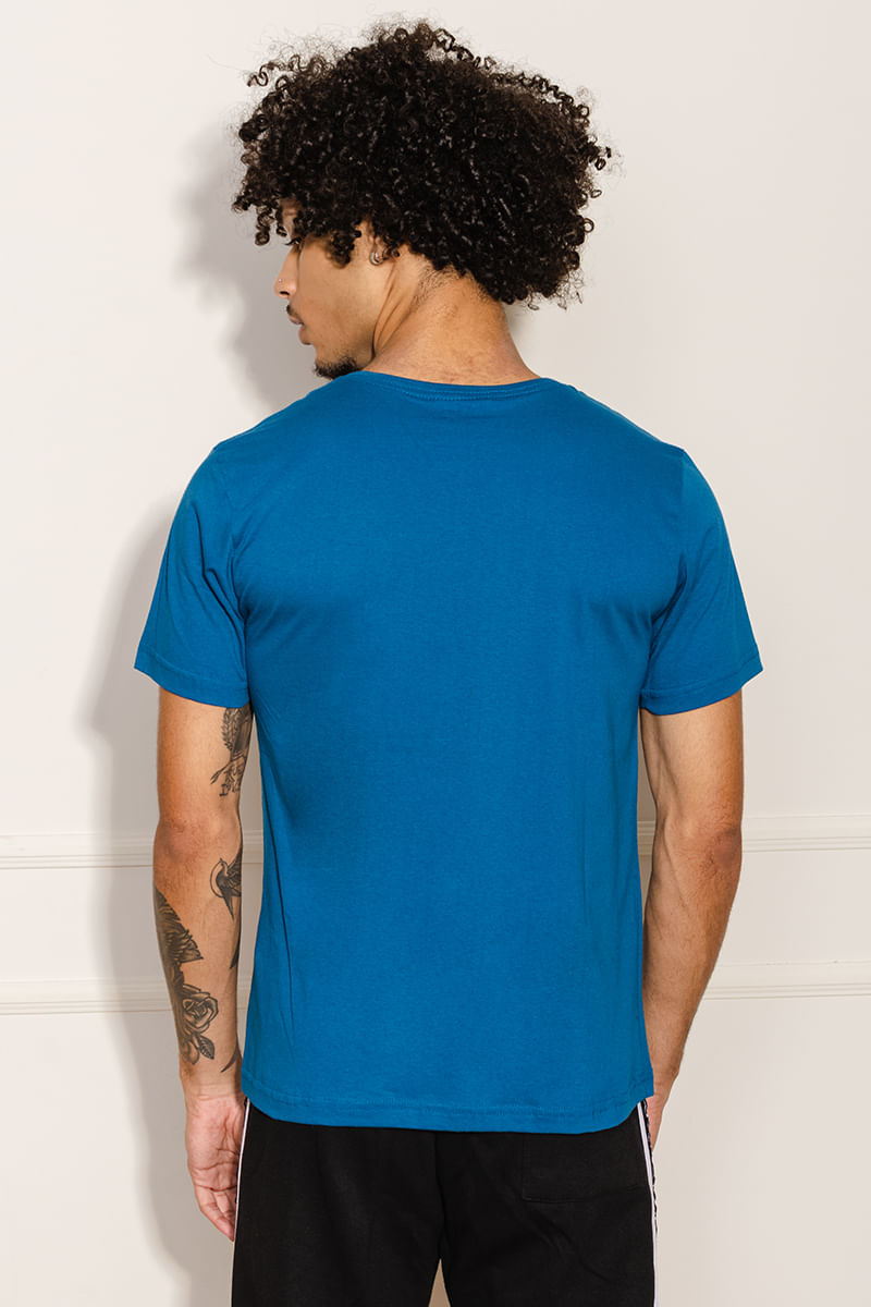 Camiseta-Masculina-Papa-leguas---Azul