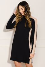 Vestido-Feminino-Faixa-Canelada---Preto-