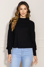Blusa-Feminina-Mangas-Bufantes