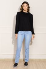 Blusa-Feminina-Mangas-Bufantes