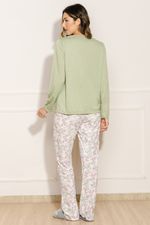Pijama-Feminino-Classico-Floral