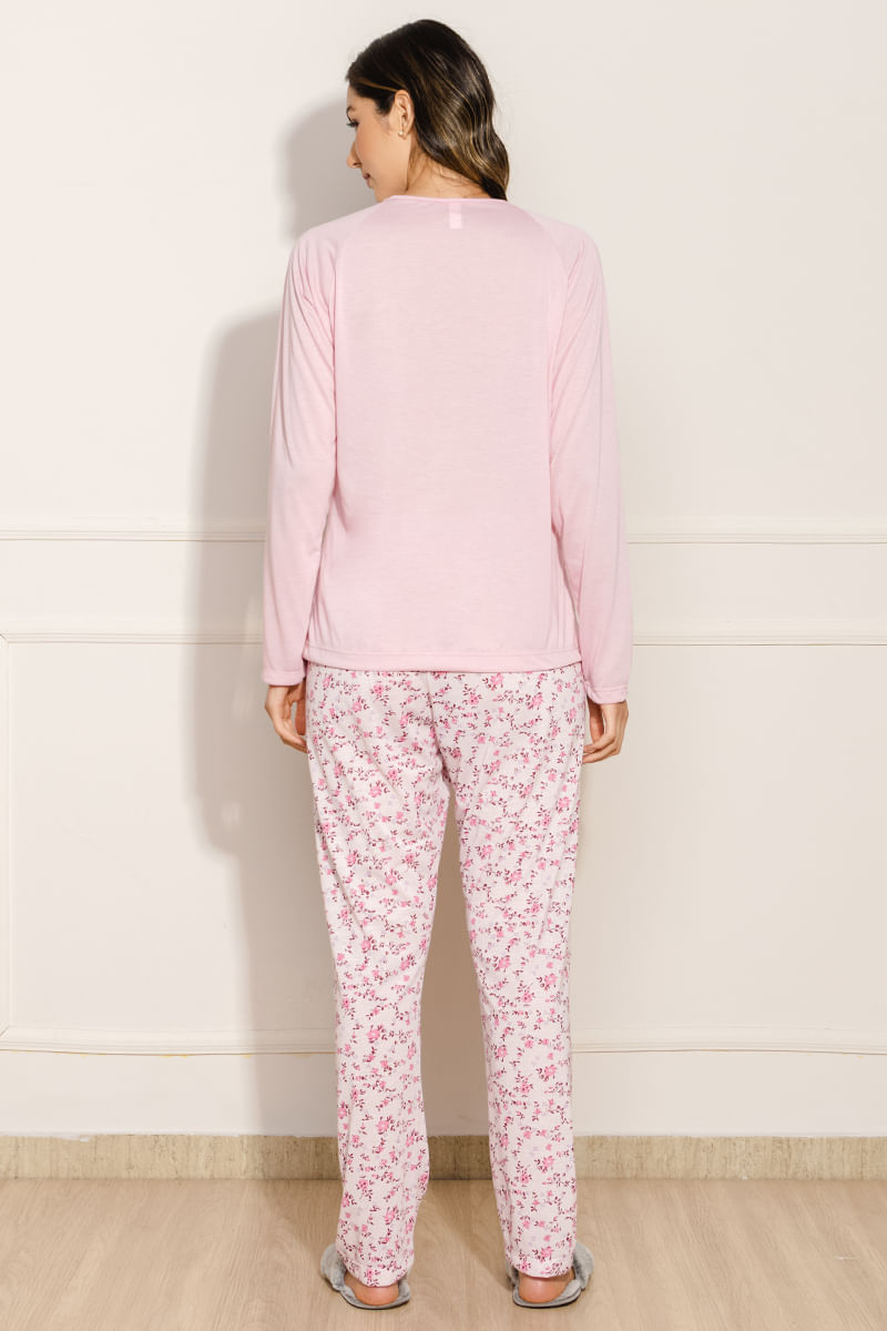 Pijama-Feminino-Classico-Beleza-Rara