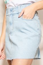 Saia-Feminina-Jeans-Reta---Azul