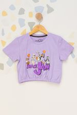 Cropped-Juvenil-Feminino-Space-Jam---Lilas