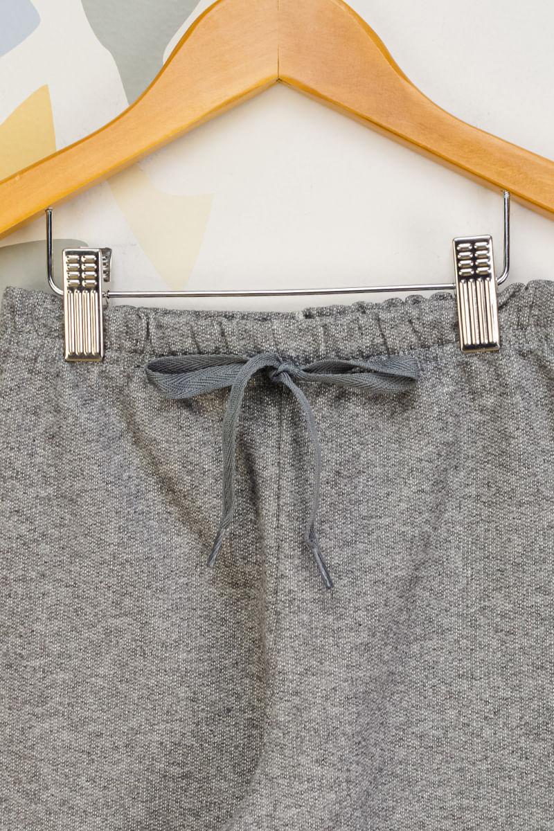 Calca-Infantil-Jogger-Moletom---Cinza-
