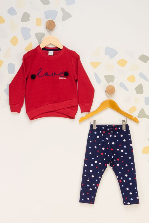 Conjunto Infantil Feminino Confete