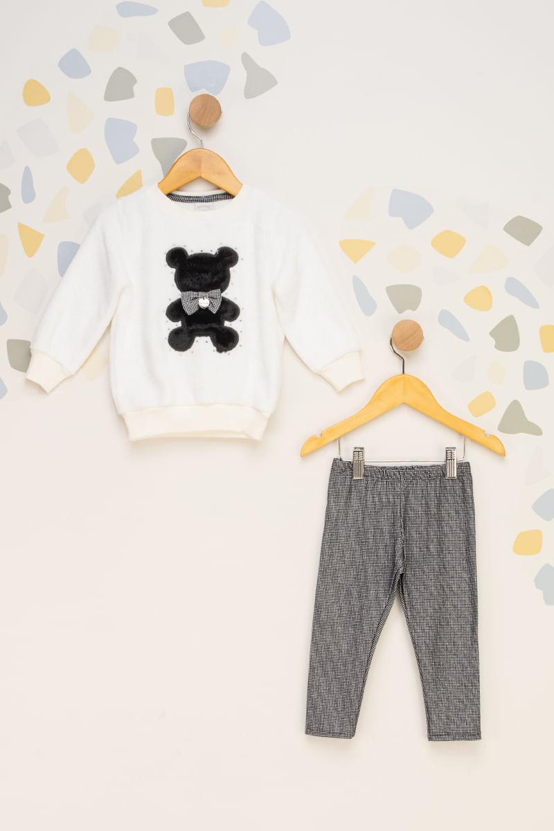 Conjunto-Infantil-Feminino-Urso-com-Pelinho---Branco